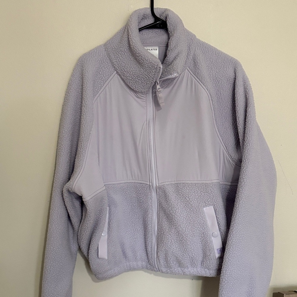 Women's Cozy Lavender Teddy Jacket